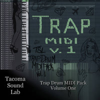 Trap Drum MIDI Pack