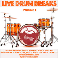 Live Drum Breaks Volume 1